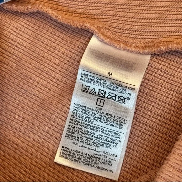 Old Navy High-Waisted Rib-Knit Split Flare Pink Lounge Pants Medium 31” Inseam - Picture 8 of 11